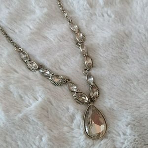 Tear Drop Statement Necklace